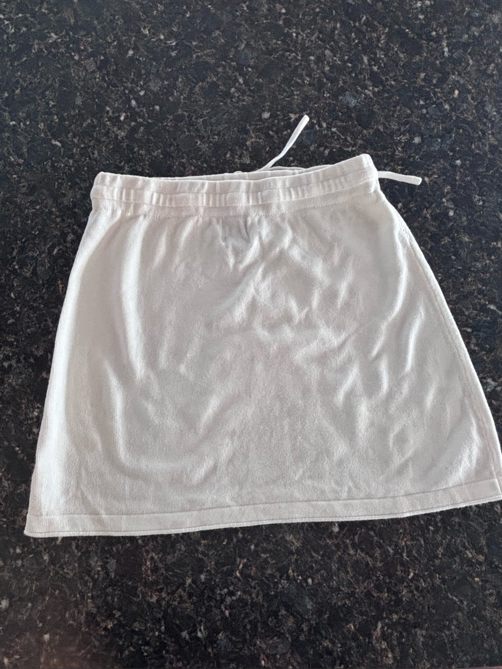 Princess Polly White Drawstring Mini Skirt